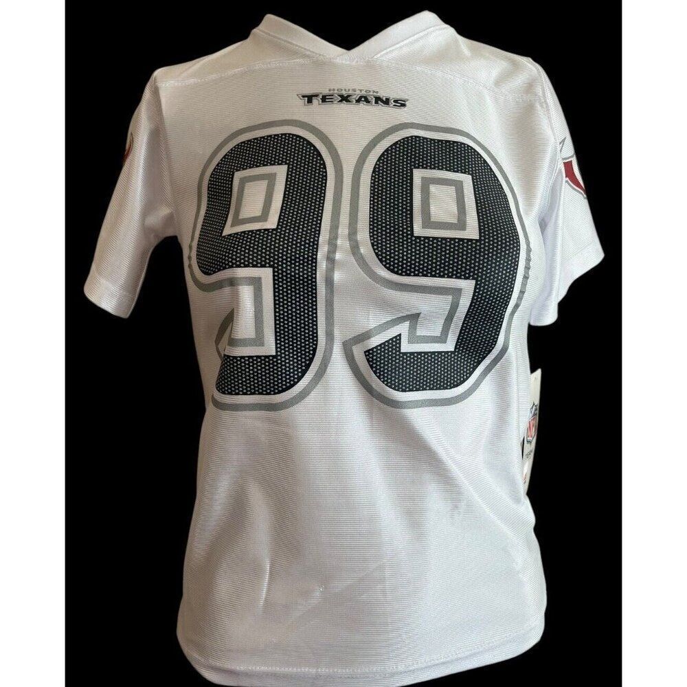 Youth Girls Medium NFL Players Houston Texans #99 JJ Watt Football Jersey NWT